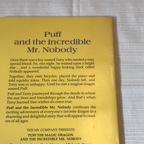 🎉2 for $15 Sale🎉Puff and the Incredible Mr. Nobody by Romeo Muller - Picture 7 of 11
